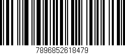 Código de barras (EAN, GTIN, SKU, ISBN): '7896852618479'