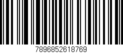 Código de barras (EAN, GTIN, SKU, ISBN): '7896852618769'