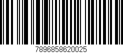 Código de barras (EAN, GTIN, SKU, ISBN): '7896858620025'
