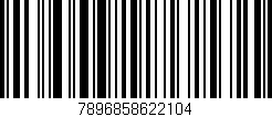 Código de barras (EAN, GTIN, SKU, ISBN): '7896858622104'