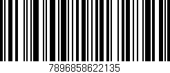 Código de barras (EAN, GTIN, SKU, ISBN): '7896858622135'