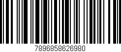 Código de barras (EAN, GTIN, SKU, ISBN): '7896858626980'