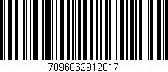 Código de barras (EAN, GTIN, SKU, ISBN): '7896862912017'