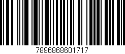 Código de barras (EAN, GTIN, SKU, ISBN): '7896868601717'
