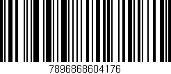 Código de barras (EAN, GTIN, SKU, ISBN): '7896868604176'