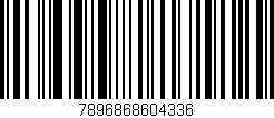 Código de barras (EAN, GTIN, SKU, ISBN): '7896868604336'