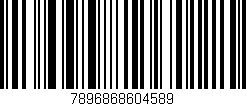 Código de barras (EAN, GTIN, SKU, ISBN): '7896868604589'