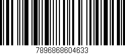 Código de barras (EAN, GTIN, SKU, ISBN): '7896868604633'