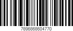 Código de barras (EAN, GTIN, SKU, ISBN): '7896868604770'