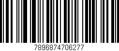 Código de barras (EAN, GTIN, SKU, ISBN): '7896874706277'