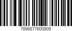 Código de barras (EAN, GTIN, SKU, ISBN): '7896877600909'