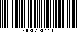 Código de barras (EAN, GTIN, SKU, ISBN): '7896877601449'