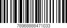 Código de barras (EAN, GTIN, SKU, ISBN): '78968888471033'