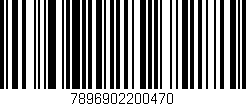 Código de barras (EAN, GTIN, SKU, ISBN): '7896902200470'