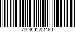 Código de barras (EAN, GTIN, SKU, ISBN): '7896902201163'