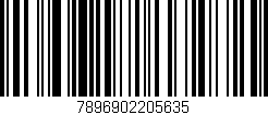 Código de barras (EAN, GTIN, SKU, ISBN): '7896902205635'