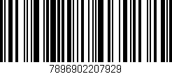 Código de barras (EAN, GTIN, SKU, ISBN): '7896902207929'