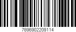 Código de barras (EAN, GTIN, SKU, ISBN): '7896902209114'