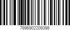 Código de barras (EAN, GTIN, SKU, ISBN): '7896902209398'