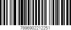 Código de barras (EAN, GTIN, SKU, ISBN): '7896902212251'
