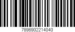 Código de barras (EAN, GTIN, SKU, ISBN): '7896902214040'