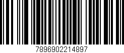 Código de barras (EAN, GTIN, SKU, ISBN): '7896902214897'