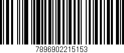 Código de barras (EAN, GTIN, SKU, ISBN): '7896902215153'