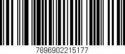 Código de barras (EAN, GTIN, SKU, ISBN): '7896902215177'