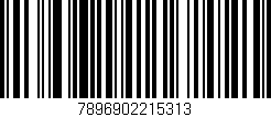 Código de barras (EAN, GTIN, SKU, ISBN): '7896902215313'