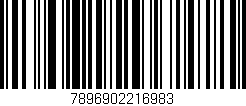Código de barras (EAN, GTIN, SKU, ISBN): '7896902216983'