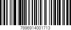 Código de barras (EAN, GTIN, SKU, ISBN): '7896914001713'