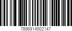 Código de barras (EAN, GTIN, SKU, ISBN): '7896914002147'