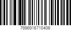 Código de barras (EAN, GTIN, SKU, ISBN): '7896916710408'