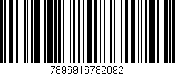 Código de barras (EAN, GTIN, SKU, ISBN): '7896916782092'