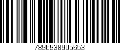 Código de barras (EAN, GTIN, SKU, ISBN): '7896938905653'