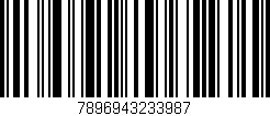Código de barras (EAN, GTIN, SKU, ISBN): '7896943233987'