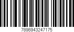 Código de barras (EAN, GTIN, SKU, ISBN): '7896943247175'