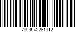 Código de barras (EAN, GTIN, SKU, ISBN): '7896943261812'