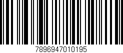 Código de barras (EAN, GTIN, SKU, ISBN): '7896947010195'