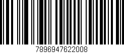 Código de barras (EAN, GTIN, SKU, ISBN): '7896947622008'