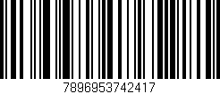 Código de barras (EAN, GTIN, SKU, ISBN): '7896953742417'