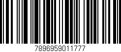 Código de barras (EAN, GTIN, SKU, ISBN): '7896959011777'