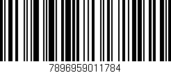 Código de barras (EAN, GTIN, SKU, ISBN): '7896959011784'
