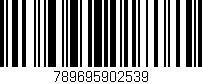 Código de barras (EAN, GTIN, SKU, ISBN): '789695902539'