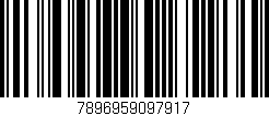 Código de barras (EAN, GTIN, SKU, ISBN): '7896959097917'