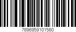 Código de barras (EAN, GTIN, SKU, ISBN): '7896959101560'