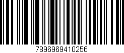 Código de barras (EAN, GTIN, SKU, ISBN): '7896969410256'