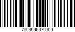 Código de barras (EAN, GTIN, SKU, ISBN): '7896988379909'