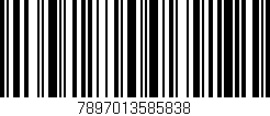 Código de barras (EAN, GTIN, SKU, ISBN): '7897013585838'