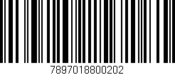 Código de barras (EAN, GTIN, SKU, ISBN): '7897018800202'